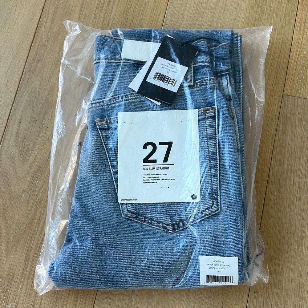NWT Re/Done jeans